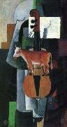 Kazimir Malevich Cow and Fiddle oil painting